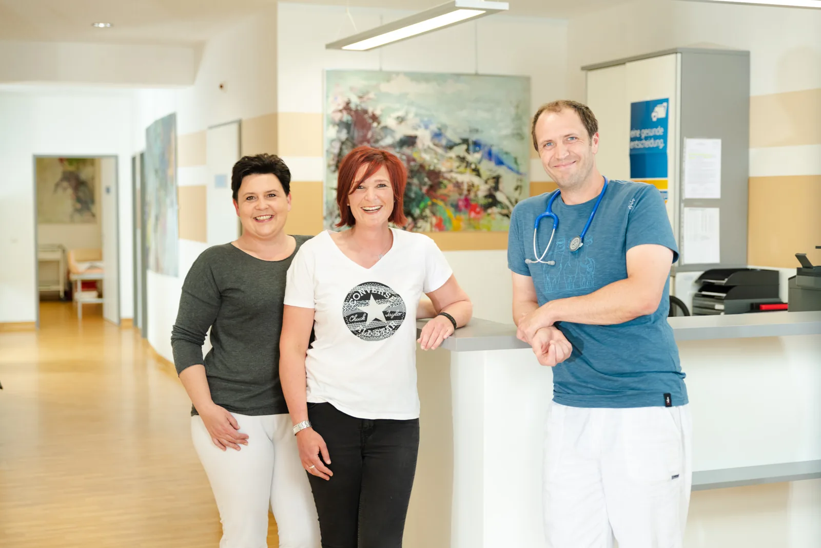 Das Team der Ordination Dr. Thomas Leitner